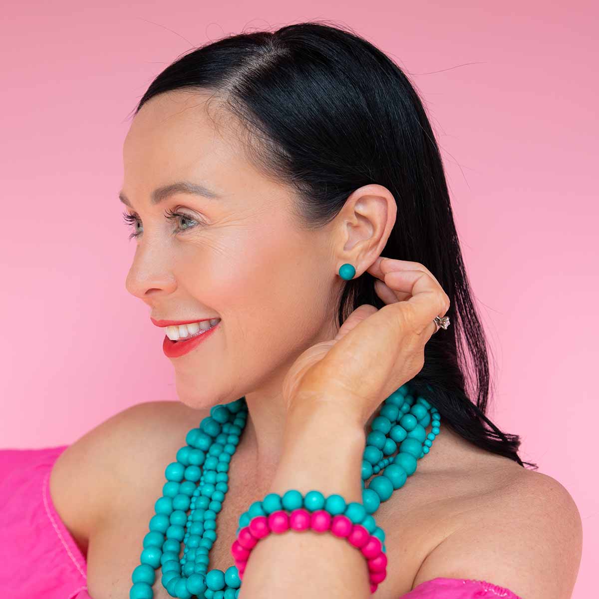 Colour Me Happy Stud Earring