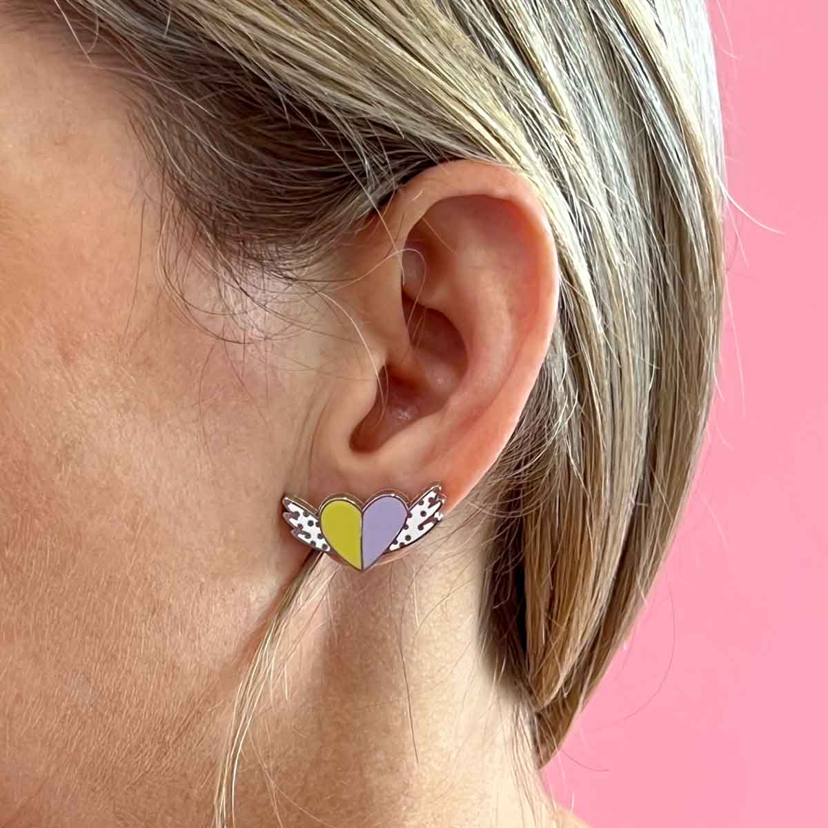 Thoughtful Heart Earrings
