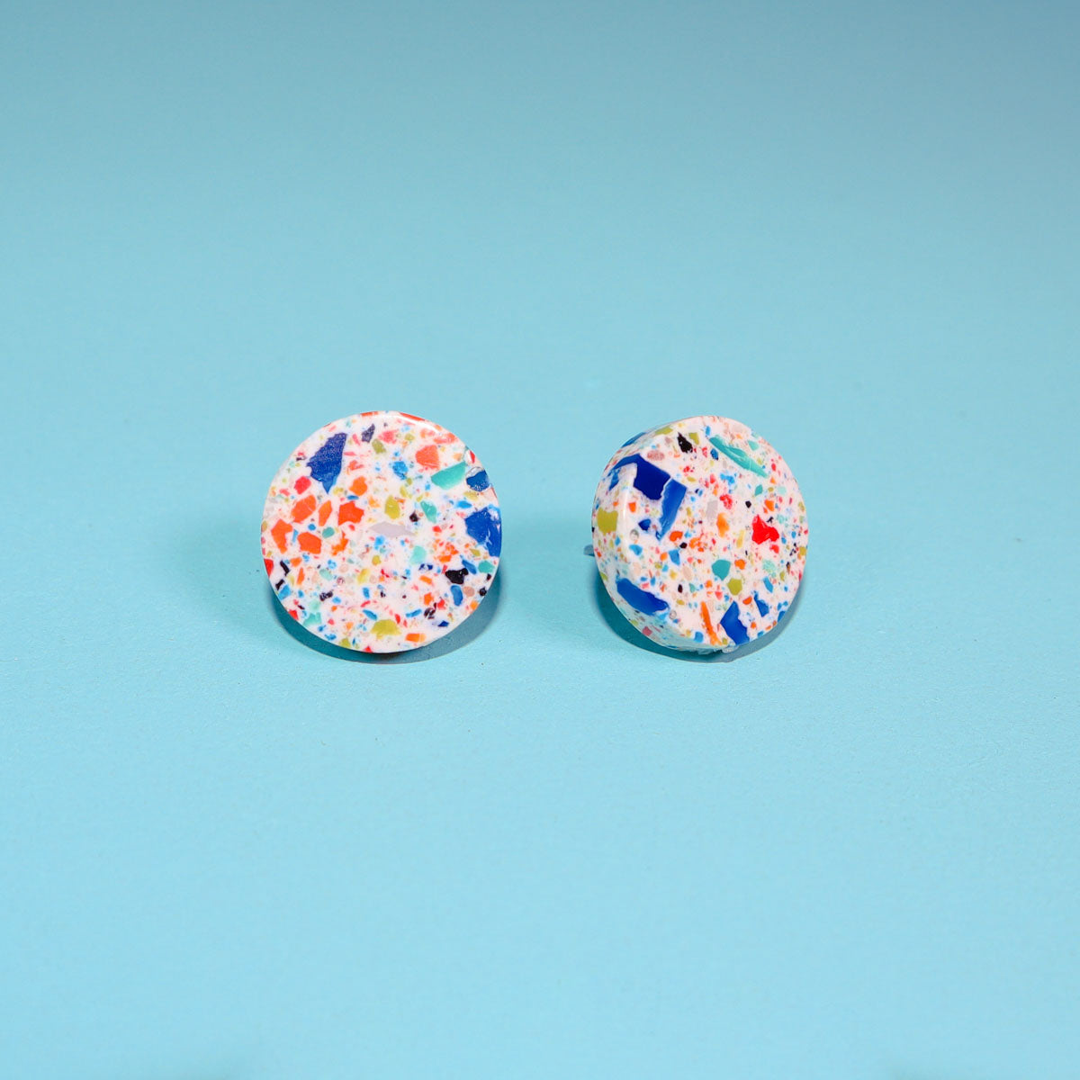 Casa Mila Flat Stud Earrings