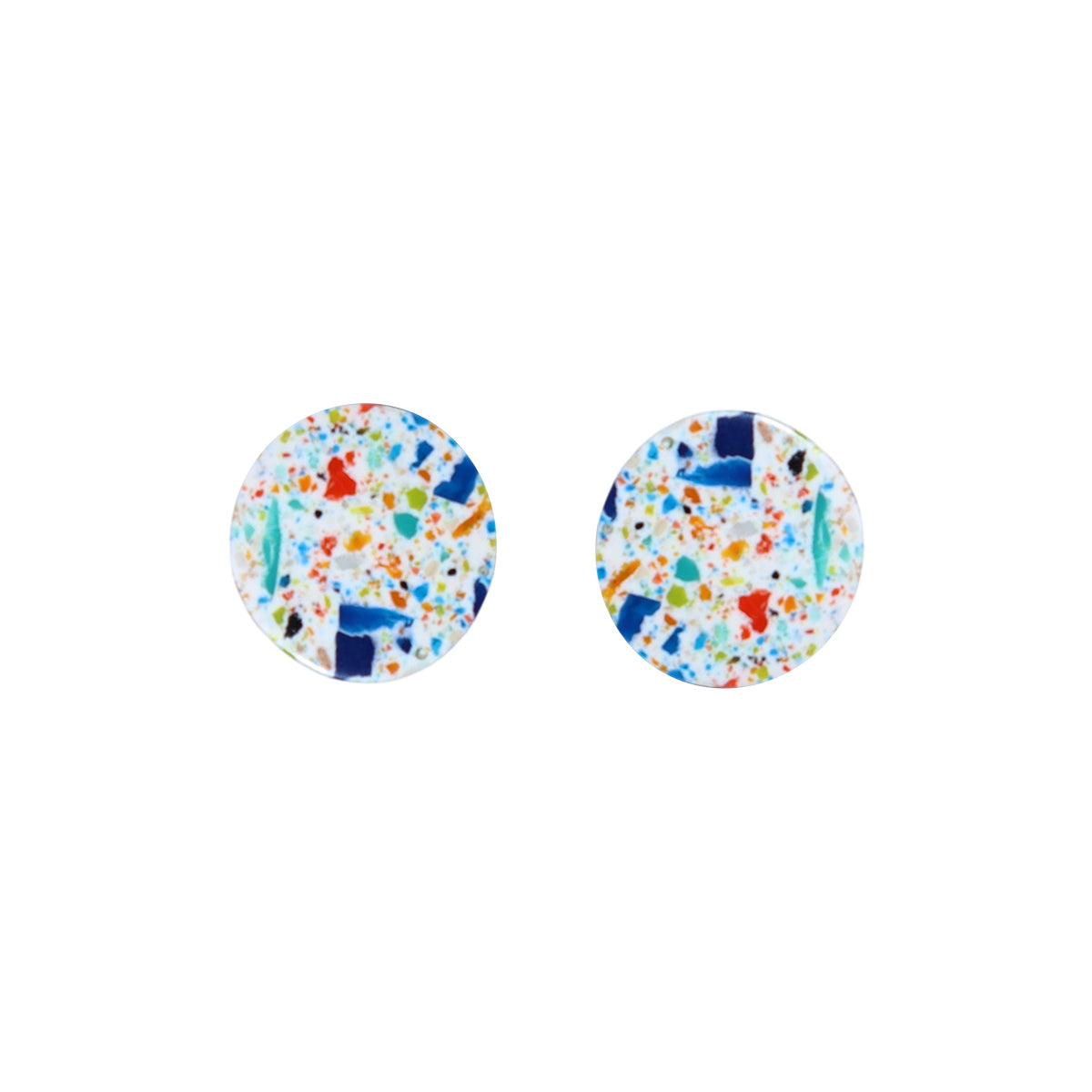 Casa Mila Flat Stud Earrings