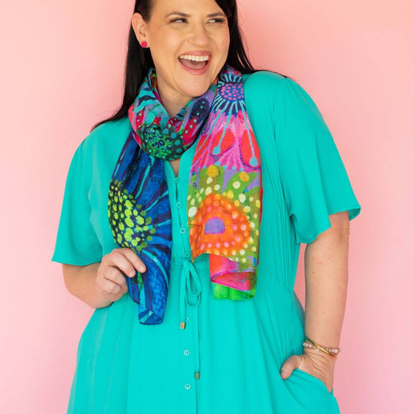 Garden Of Eden Long Scarf