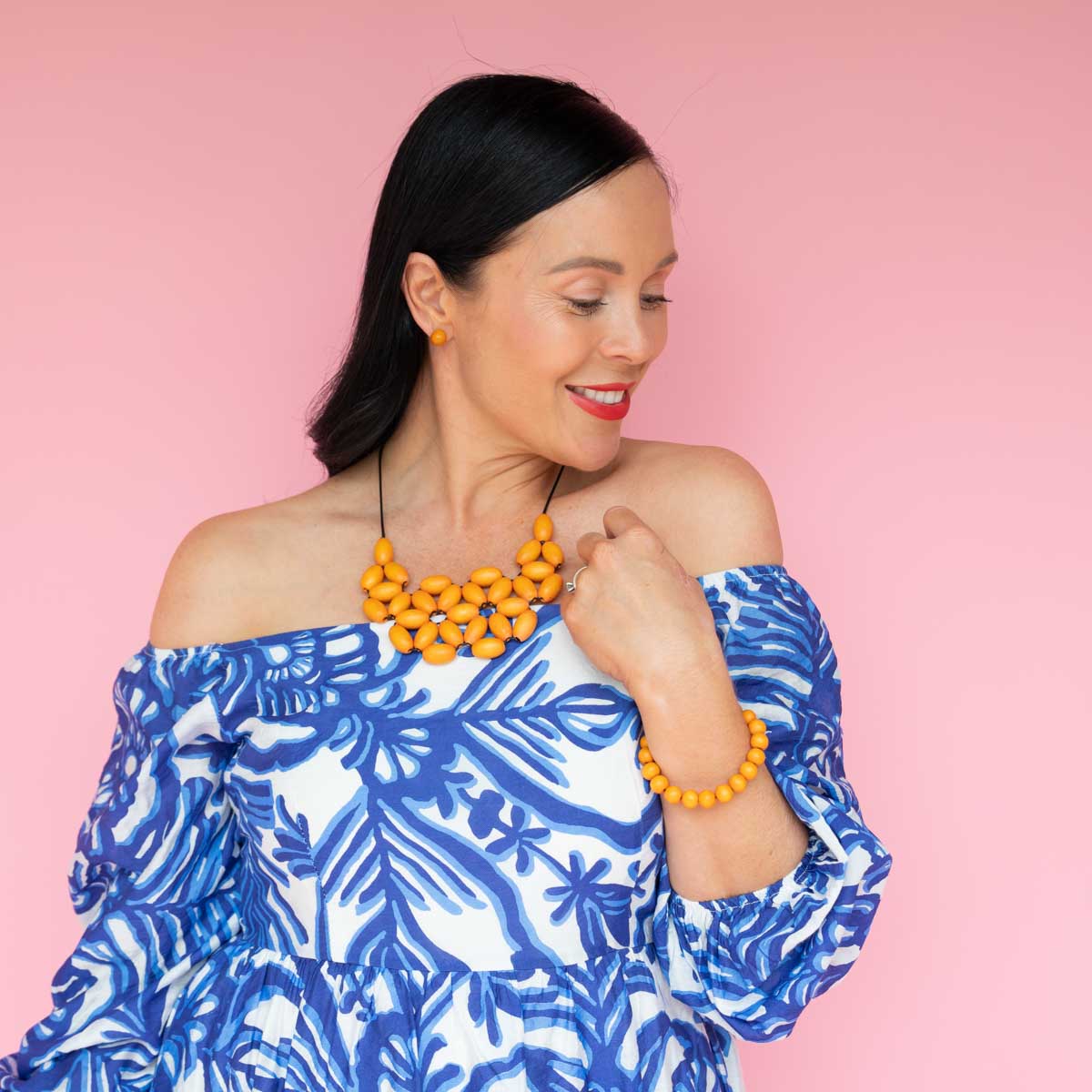 Colour Me Happy Weave Necklace