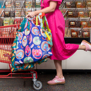 Tea Biscuit Shopper and Pouch Bundle