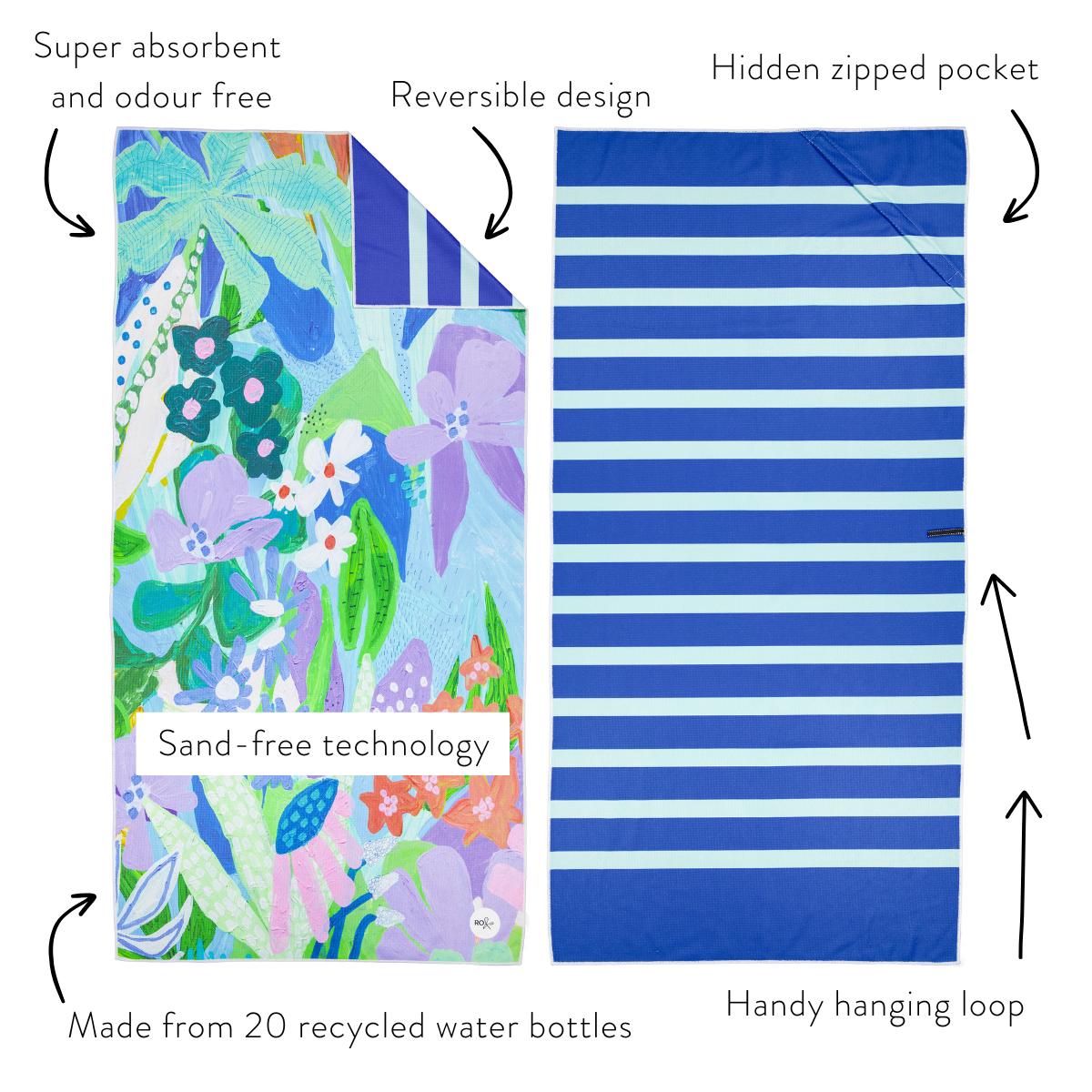 RO x Steph Chapman Swamp + Sass Sand Free Towel