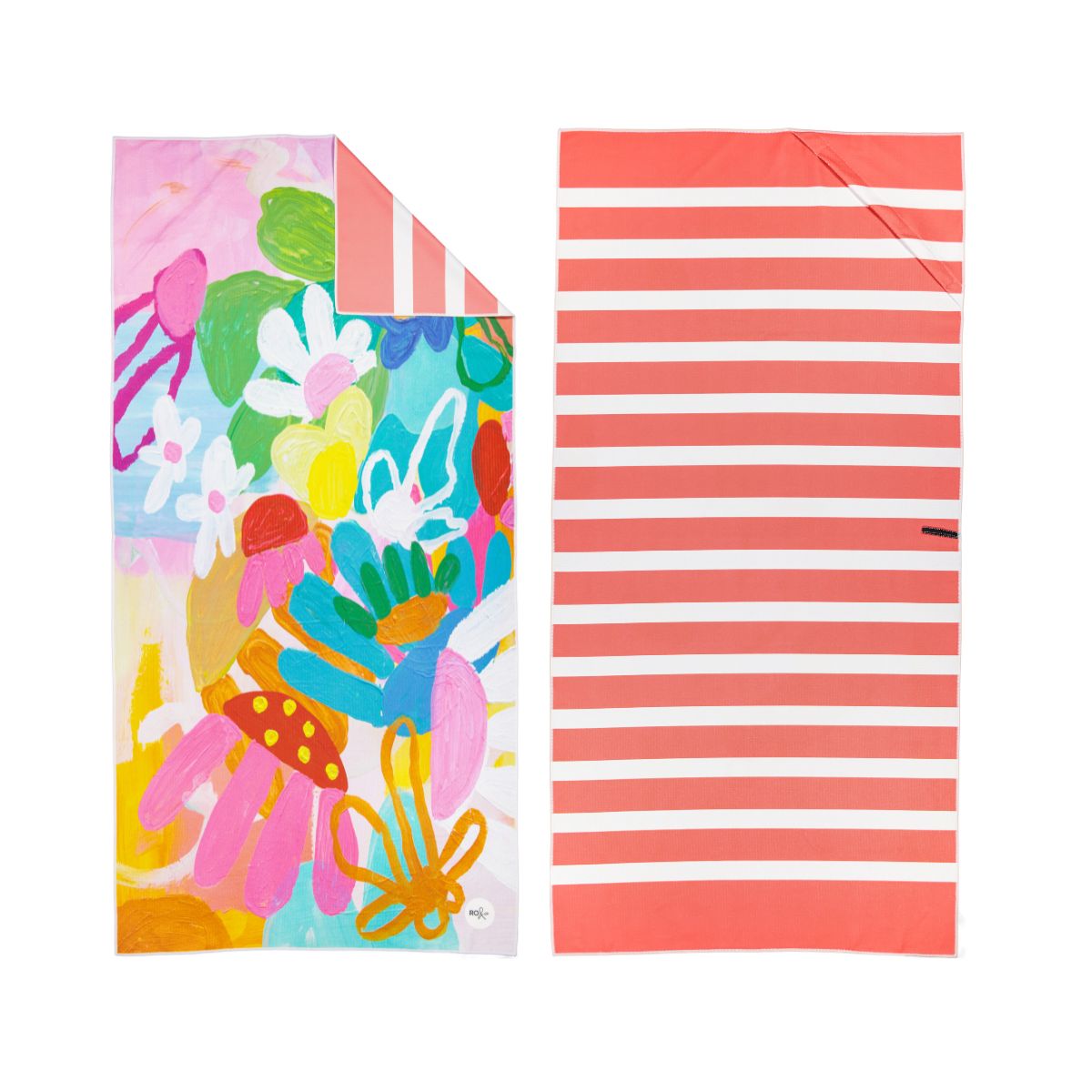 RO x Steph Chapman Edible Blooms Sand Free Towel