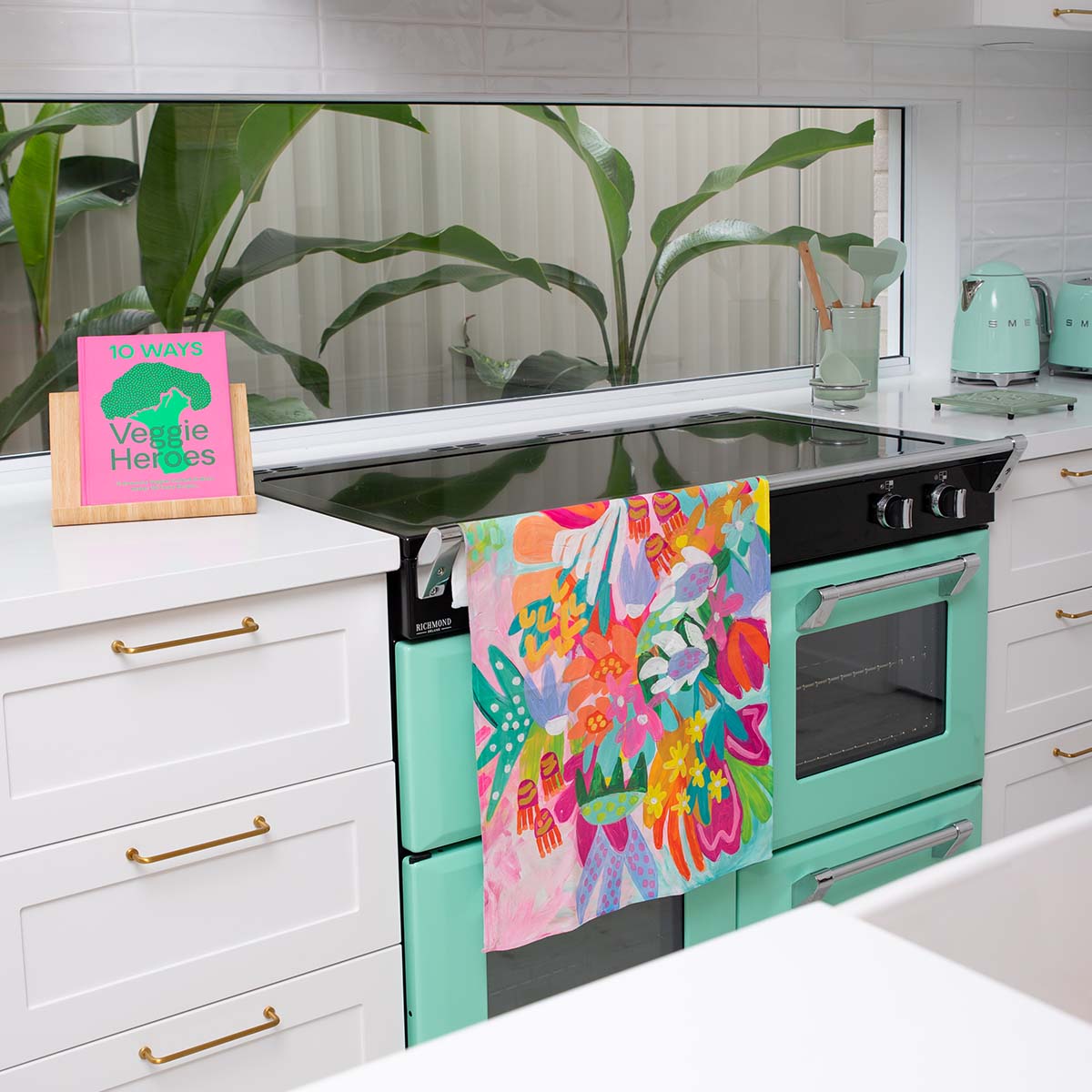 RO X Steph Chapman Flower Joy Microfibre Towel
