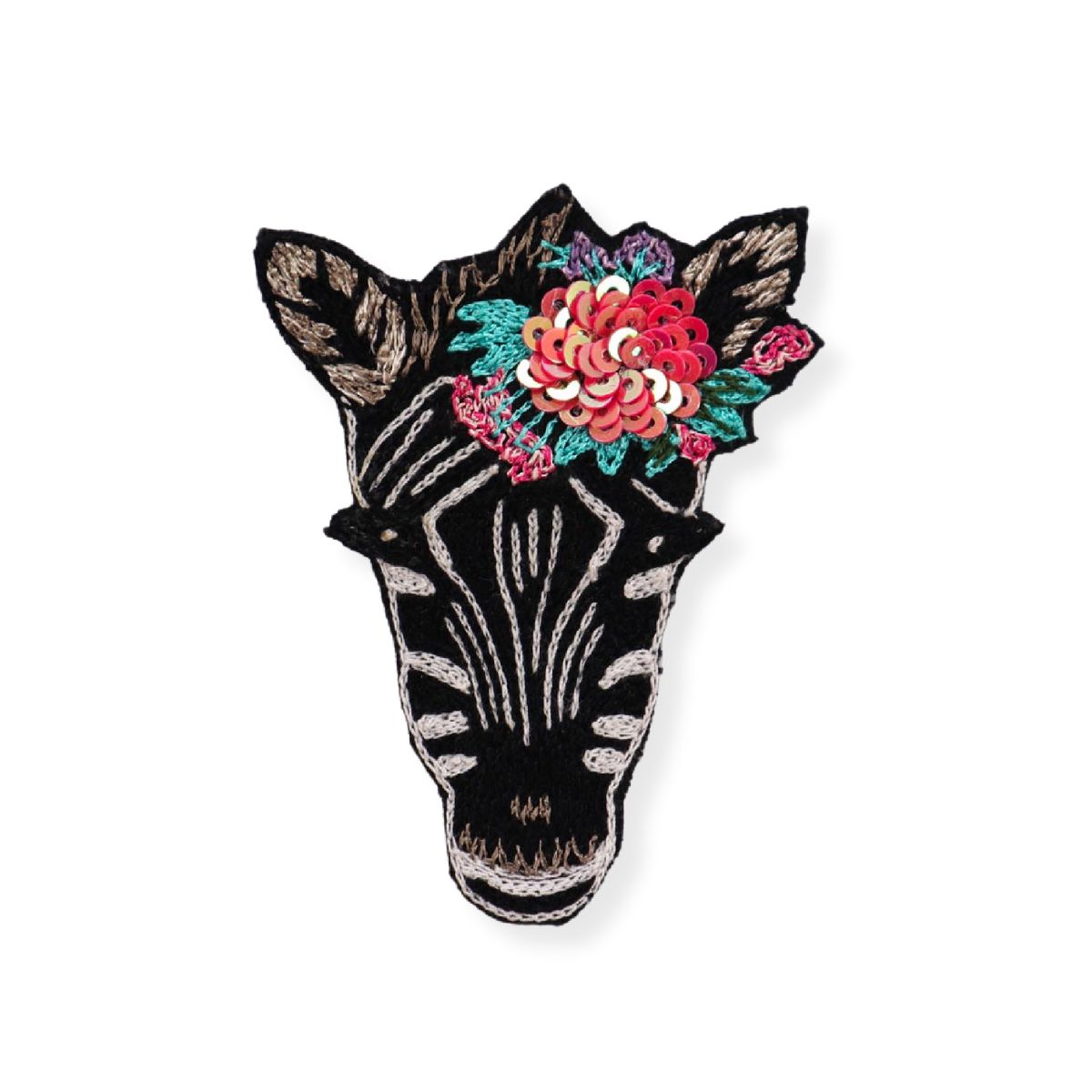 Zoe Zebra Brooch