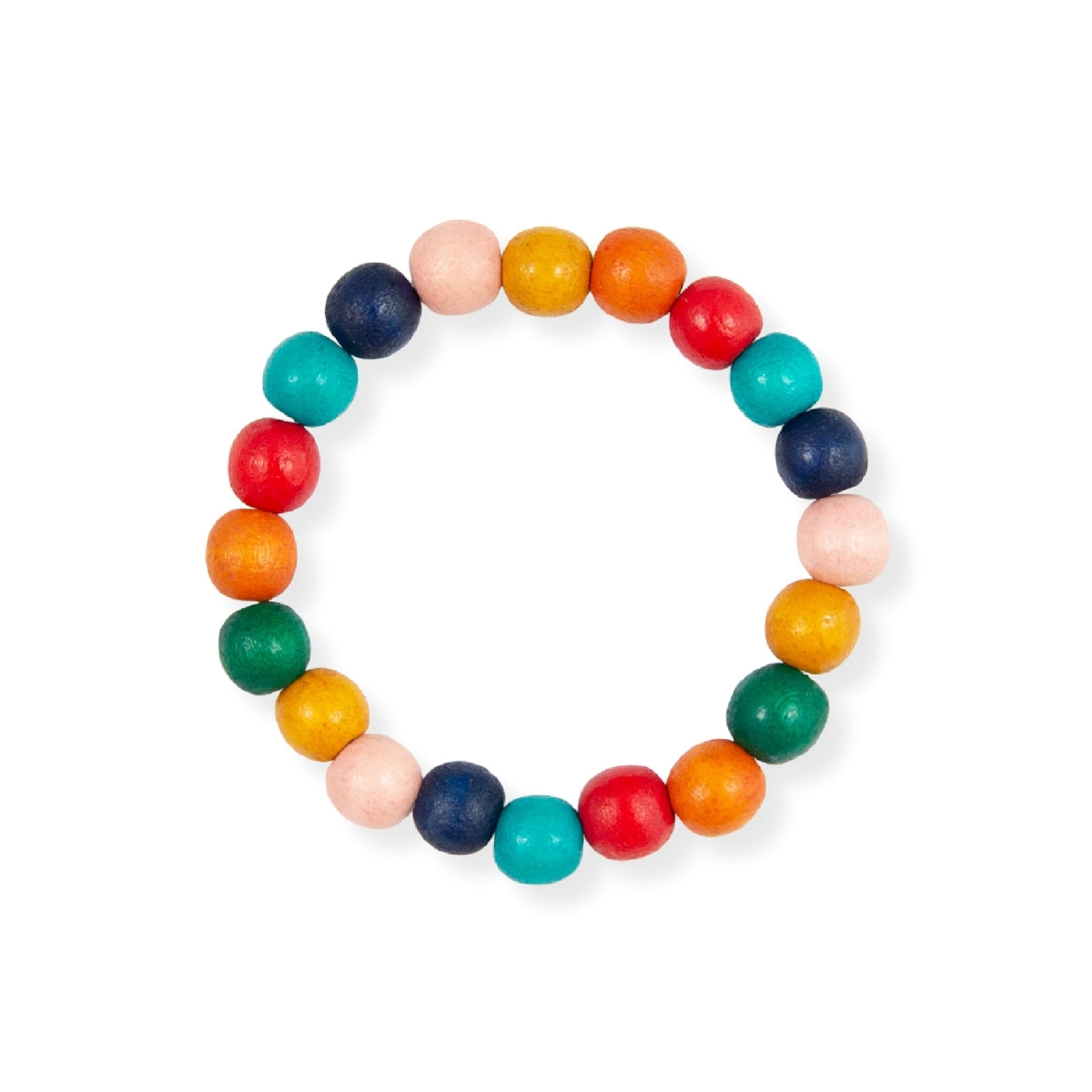 Colour Me Happy Wooden Bracelets