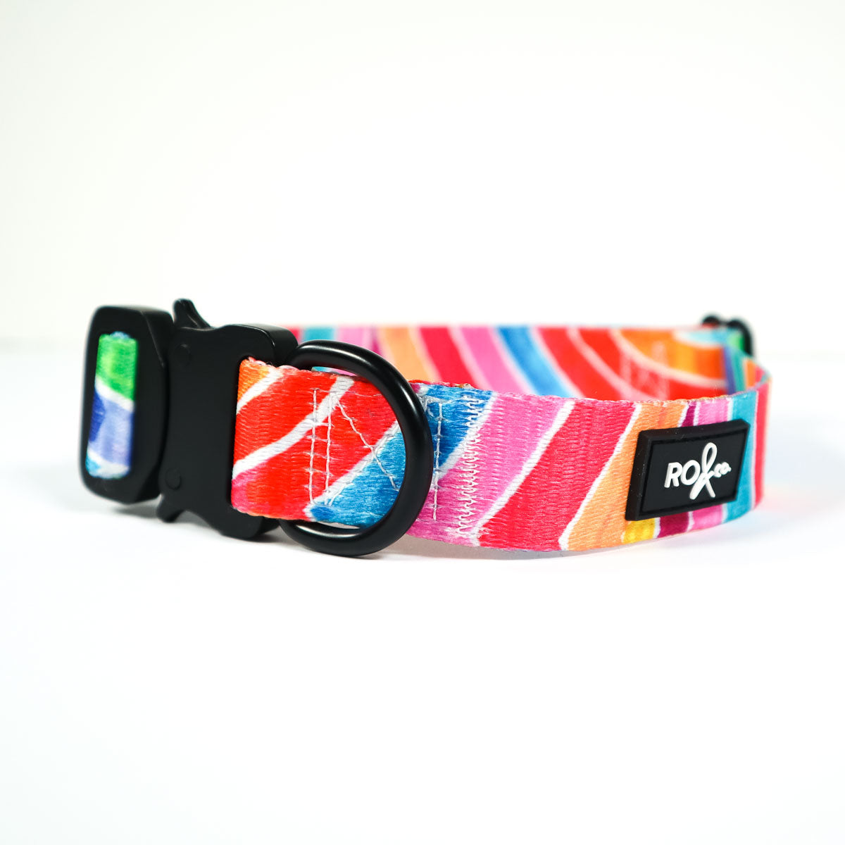 RO x Lordy Dordie Rainbow Dog Collar (3 Sizes)
