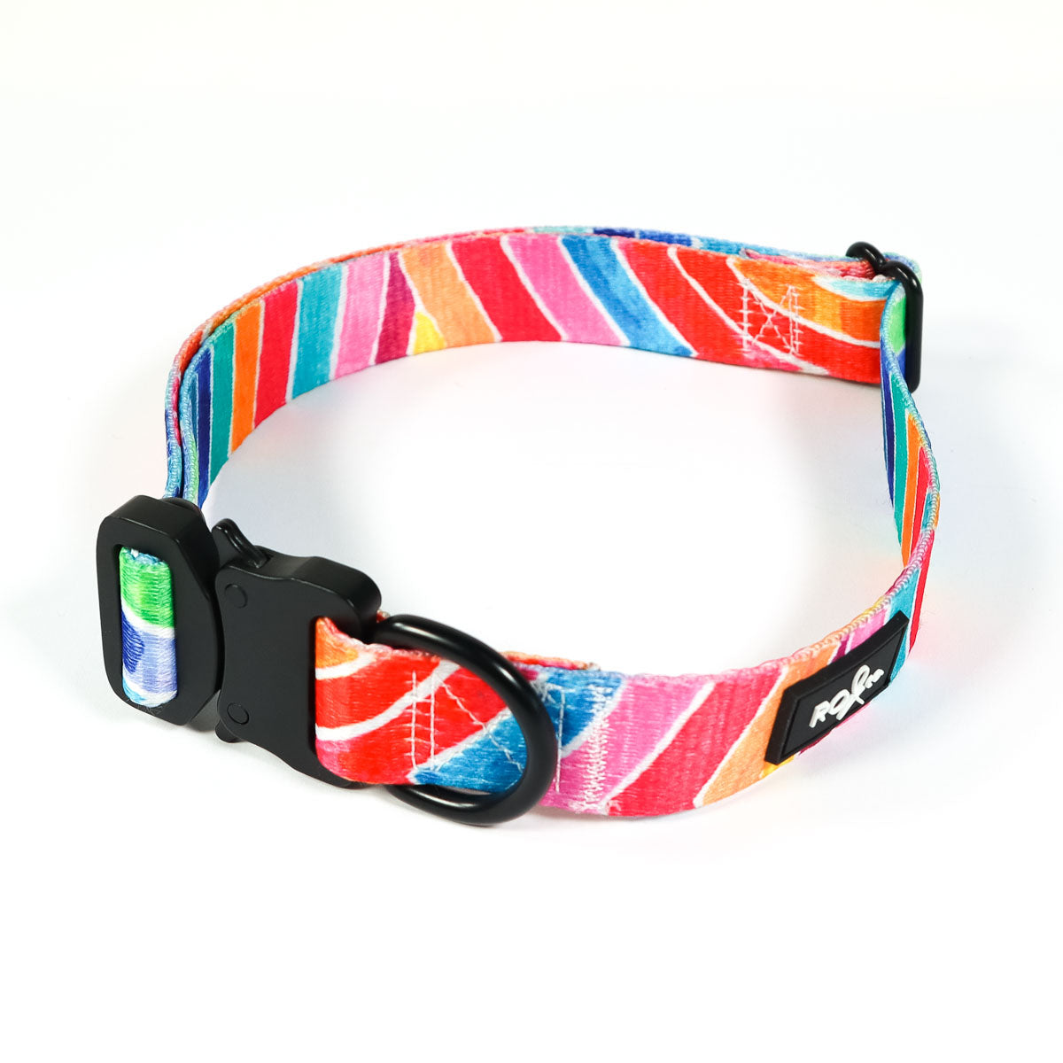 RO x Lordy Dordie Rainbow Dog Collar (3 Sizes)