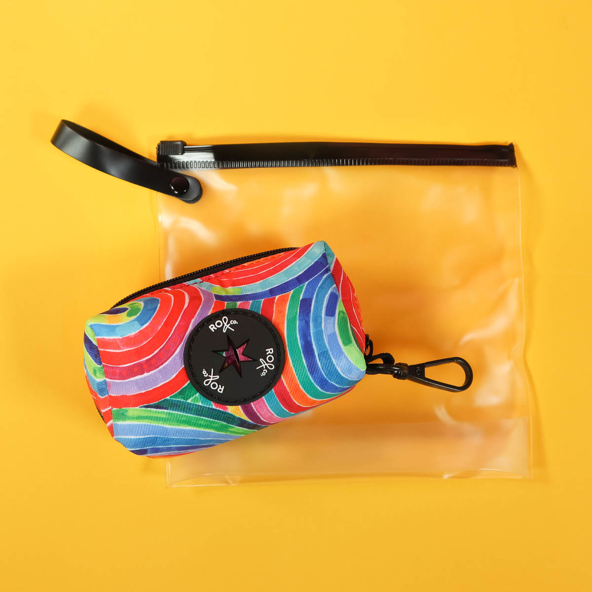 RO x Lordy Dordie Rainbow Pawfect Waste Bag Holder
