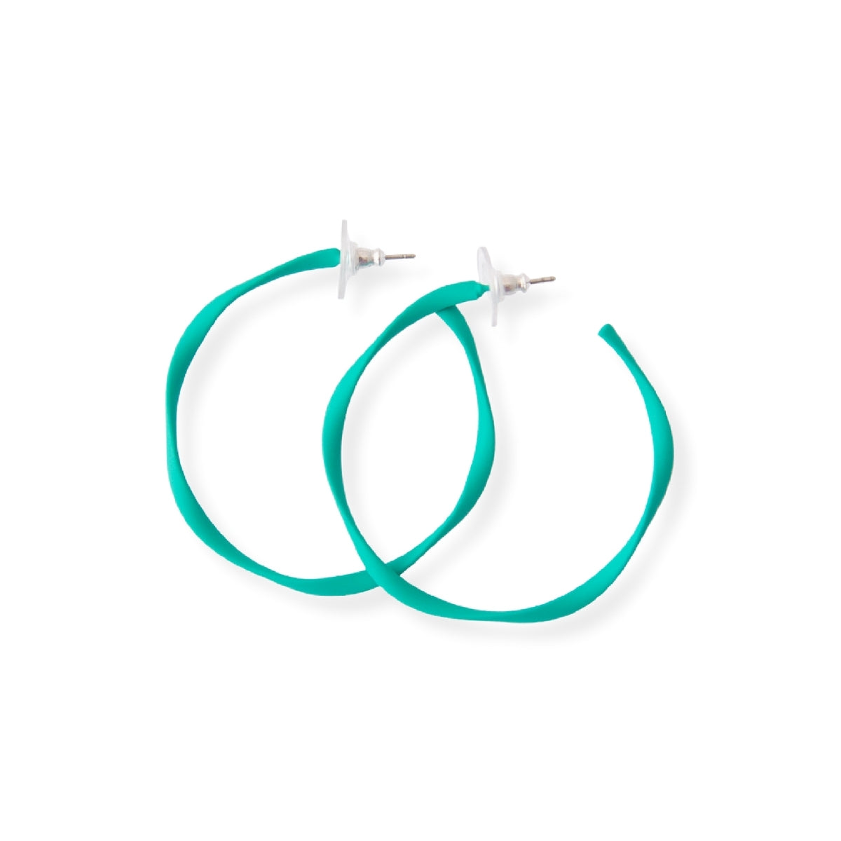 Everyday Twisted Full Hoop Earrings (14 Colours Avail)