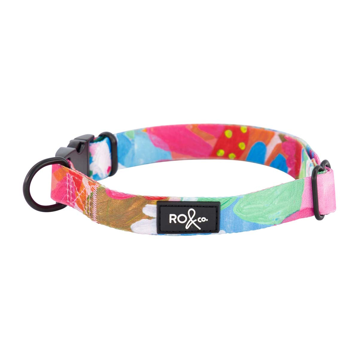 RO x Steph Chapman Edible Blooms Dog Collar
