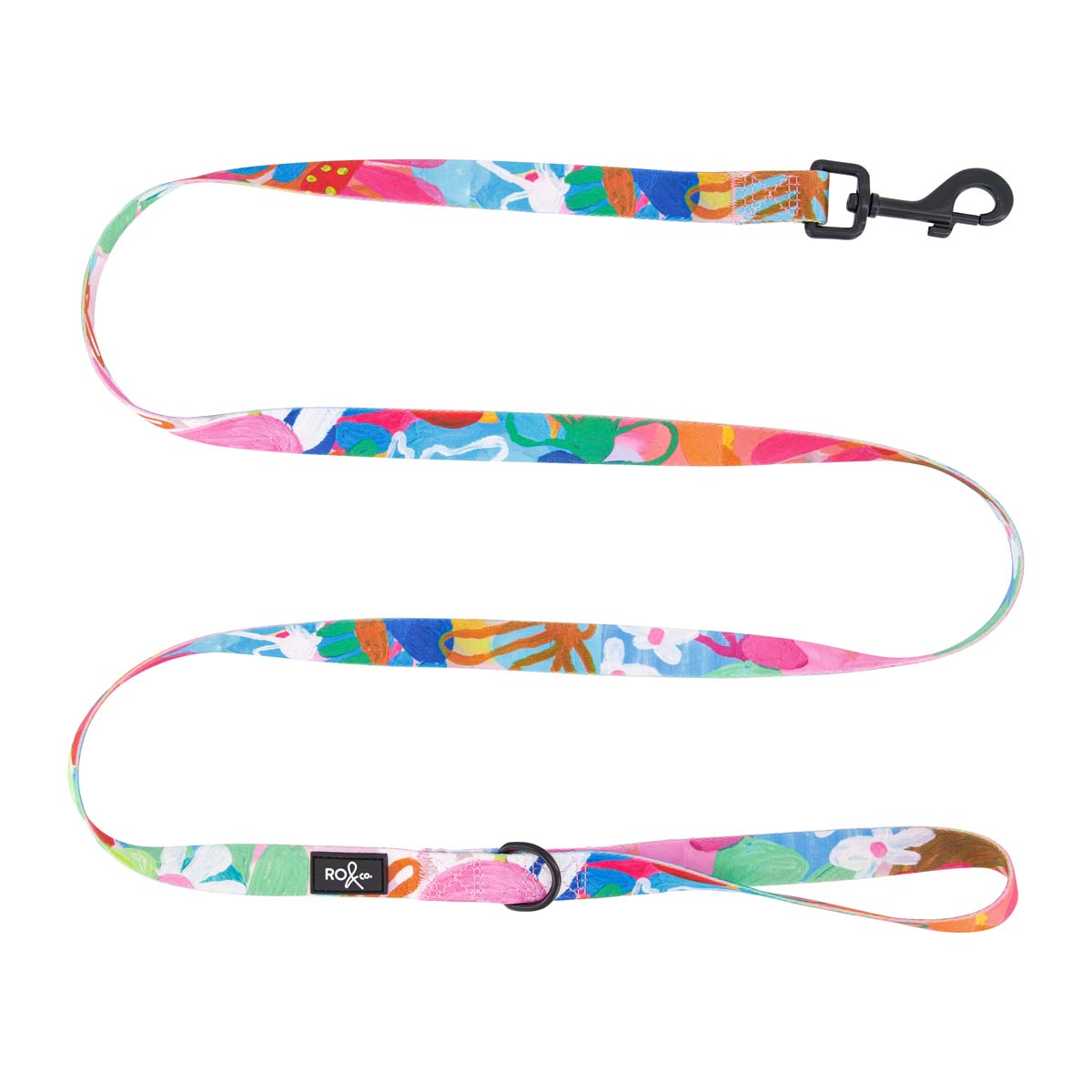 RO x Steph Chapman Edible Blooms Dog Leash