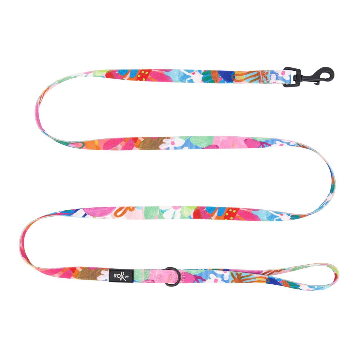 RO x Steph Chapman Edible Blooms Dog Leash