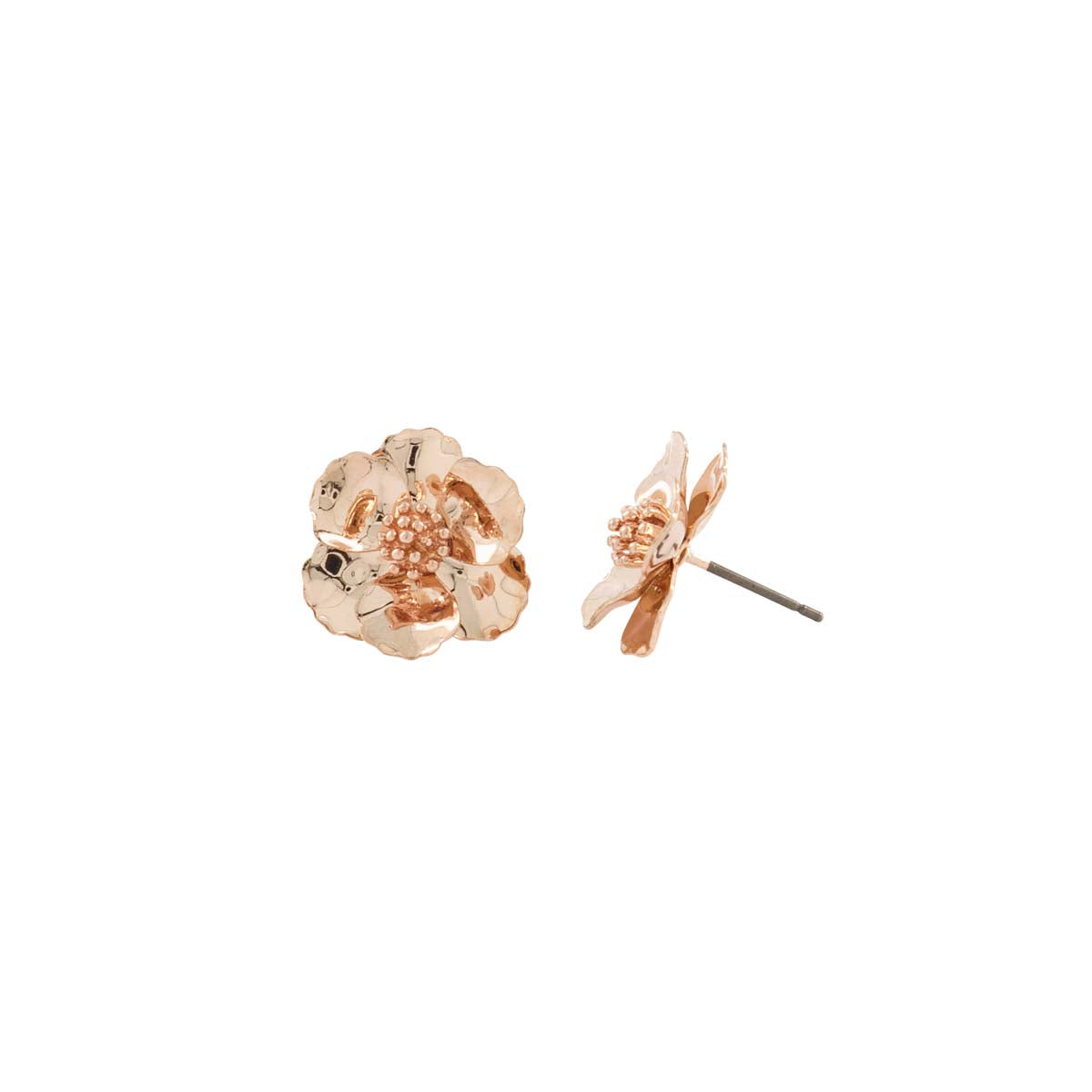 Mid Bloom Metallic Earrings