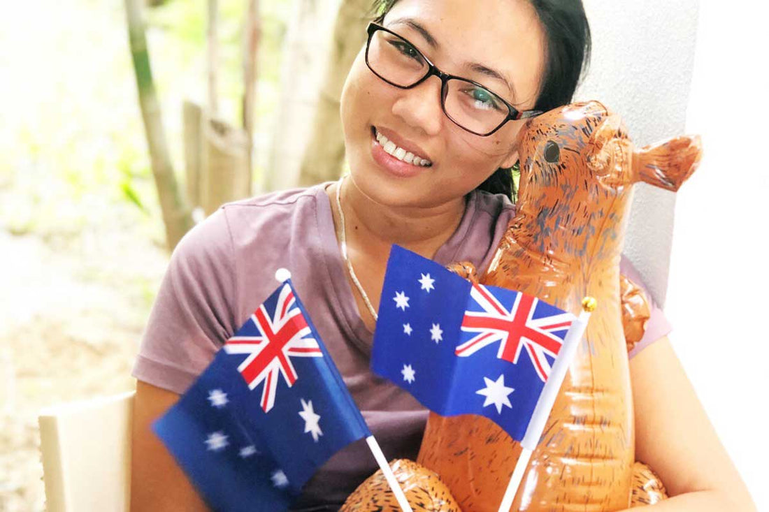 Aussie, Aussie, Aussie...Euh? Huh? Auh? - Ruby Olive
