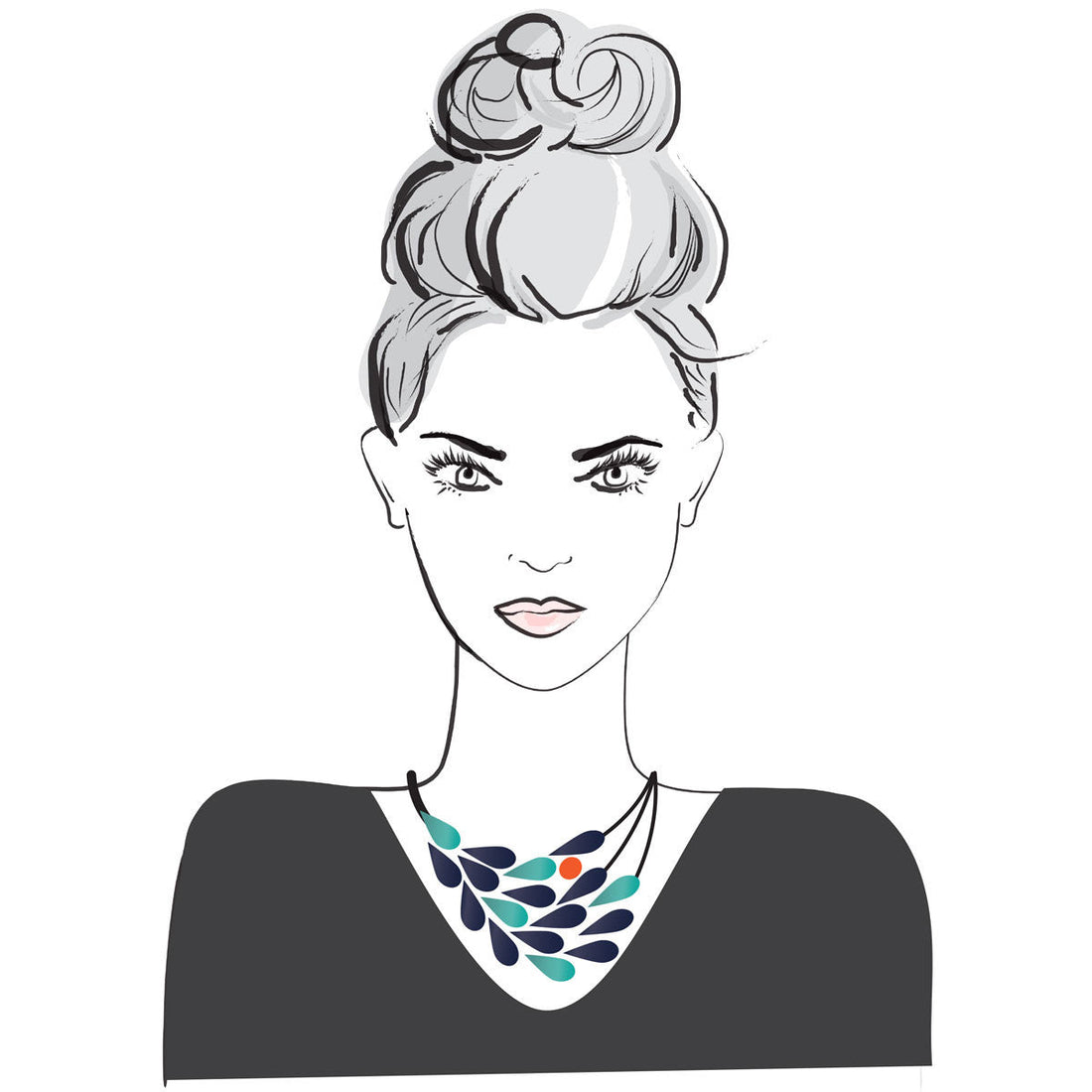 BE THE DESIGNER // The Cascade Waterfall Necklace is here! - Ruby Olive