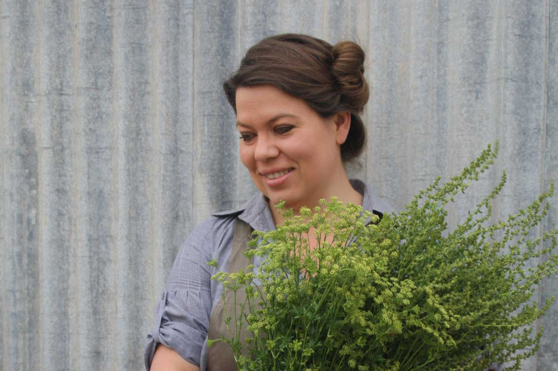 CELEBRATING AMAZING WOMEN // Meet Ilona and her Rainbow Flower Party Salad - Ruby Olive