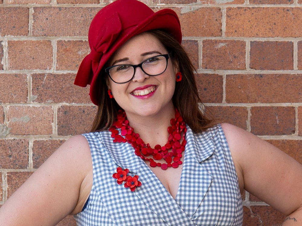 CHARITY BY DESIGN // Poppies For A Cause - Ruby Olive