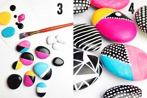 RO DIY // Rock Magnets - Ruby Olive