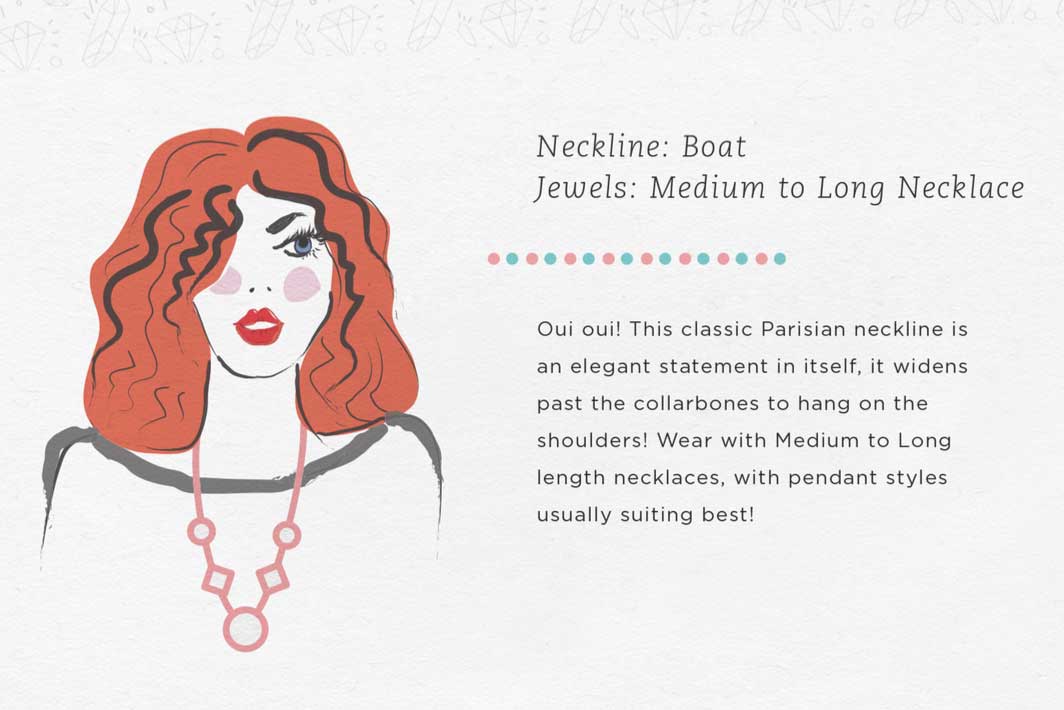 RO STYLE // How to wear jewellery with Boat Neck Tops - Ruby Olive