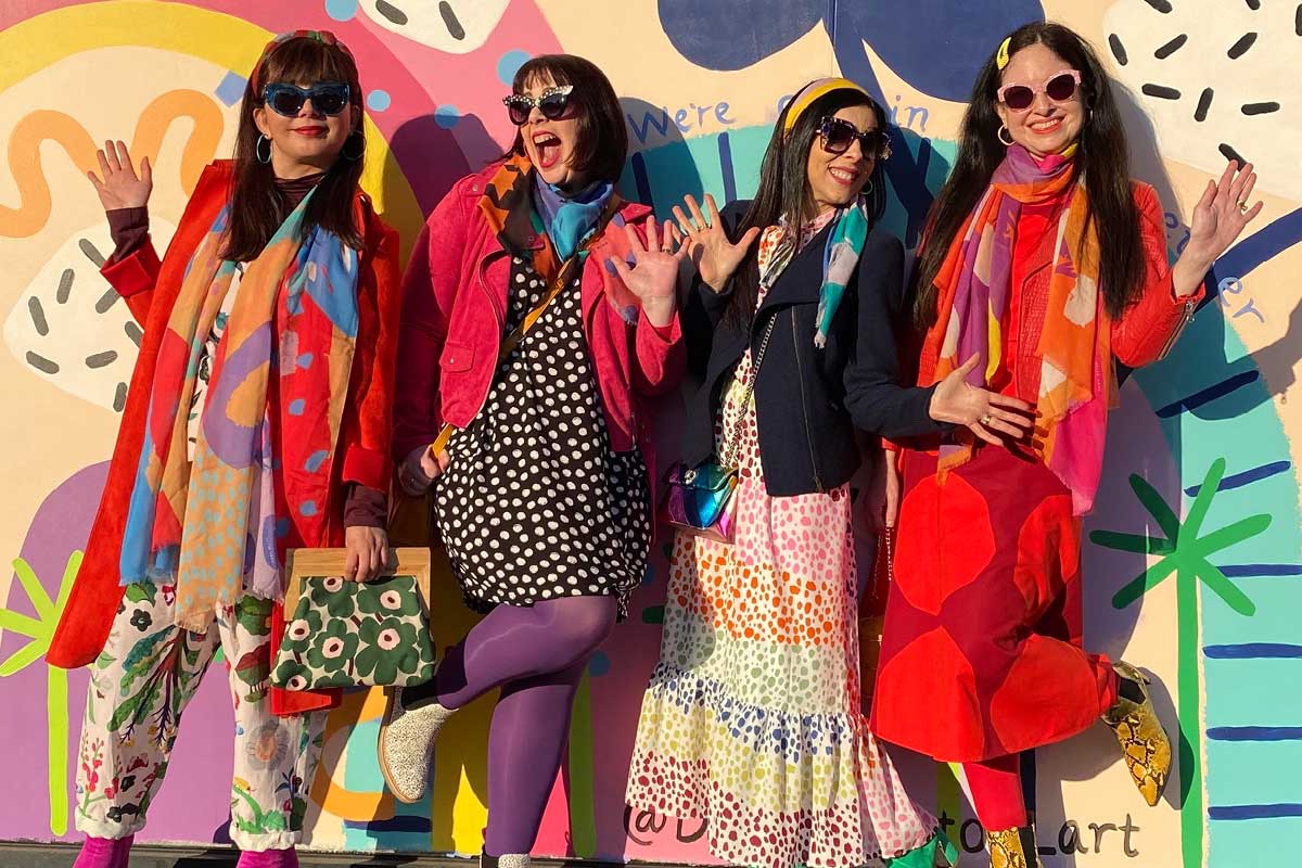 STYLE GUIDE // How the Intuitive Styling girls wear their scarves - Ruby Olive