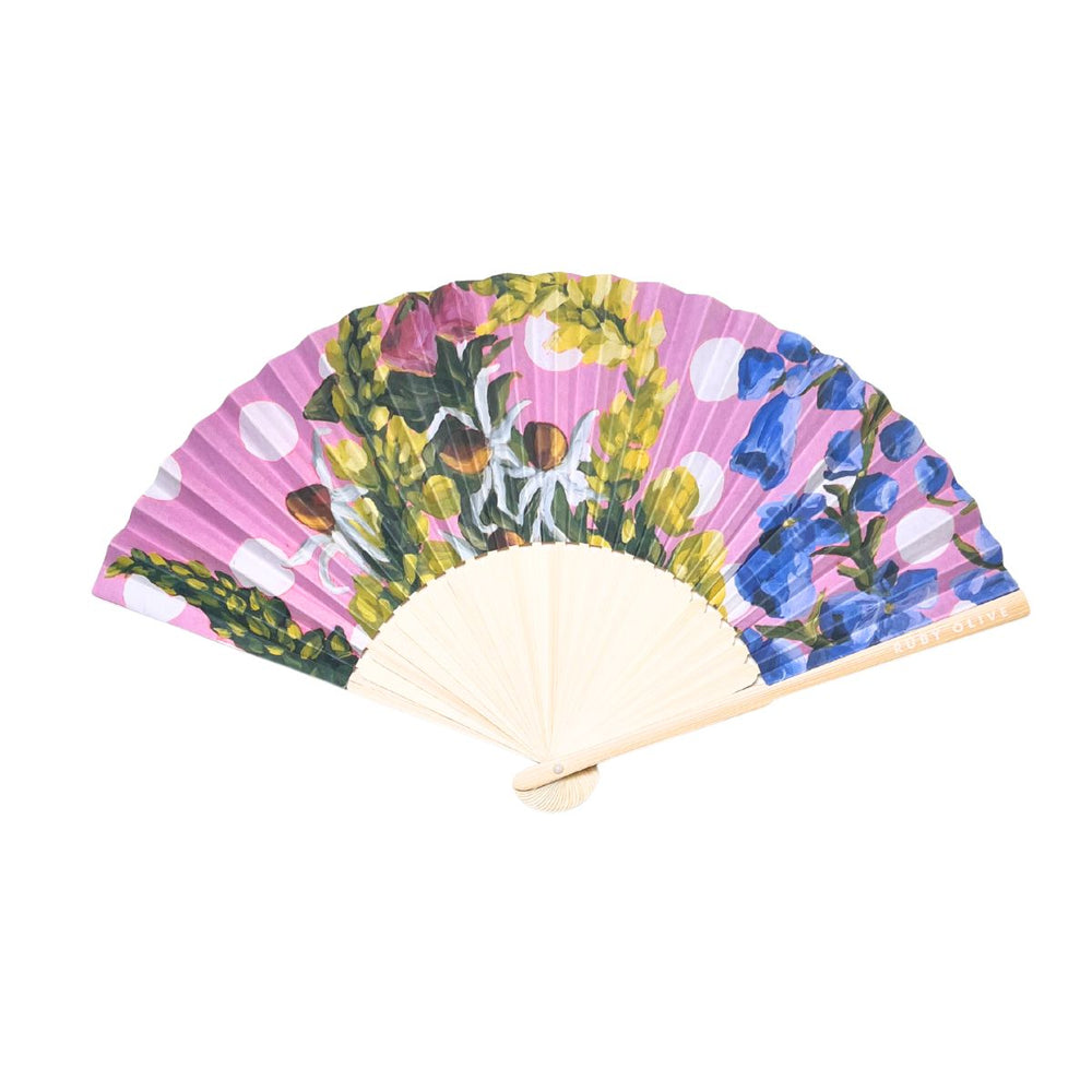 RO x Kate Quinn Here Comes The Sun Hand Fan