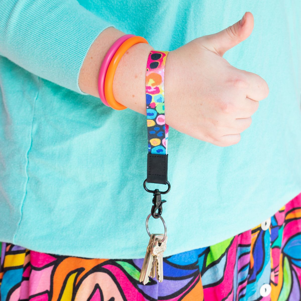 RO x Kasey Rainbow Phoenix Wrist Lanyard