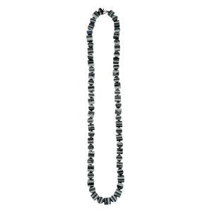 Chromatic Striped Long Necklace - Pink Only
