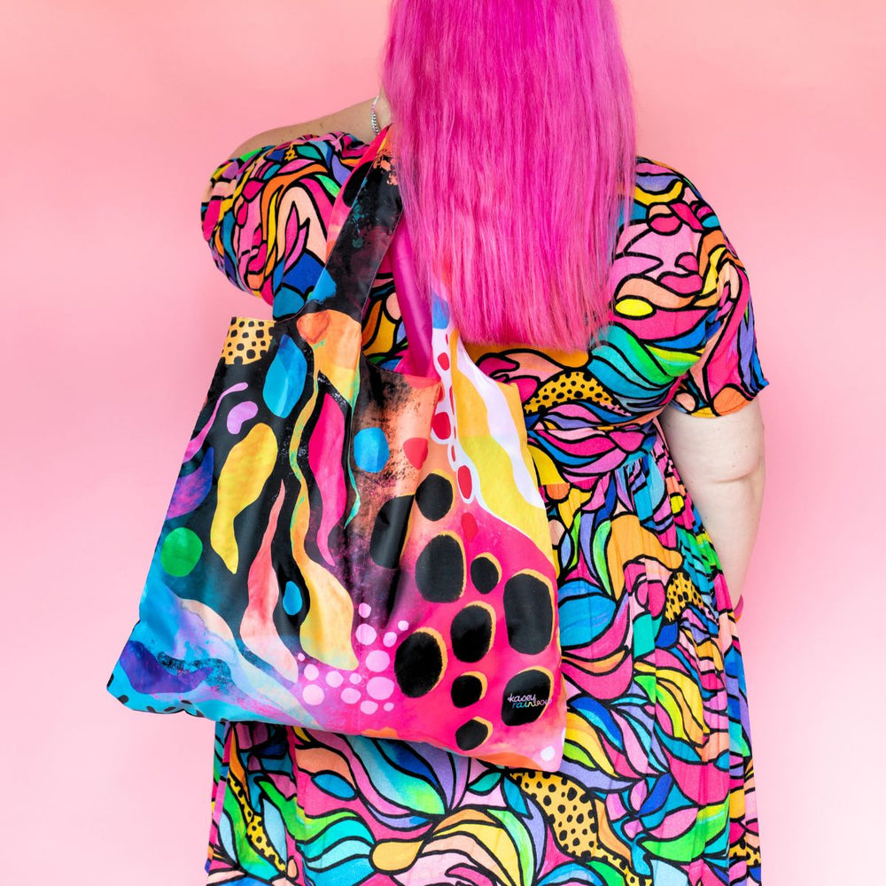 RO x Kasey Rainbow Phoenix Reusable Shopping Bag