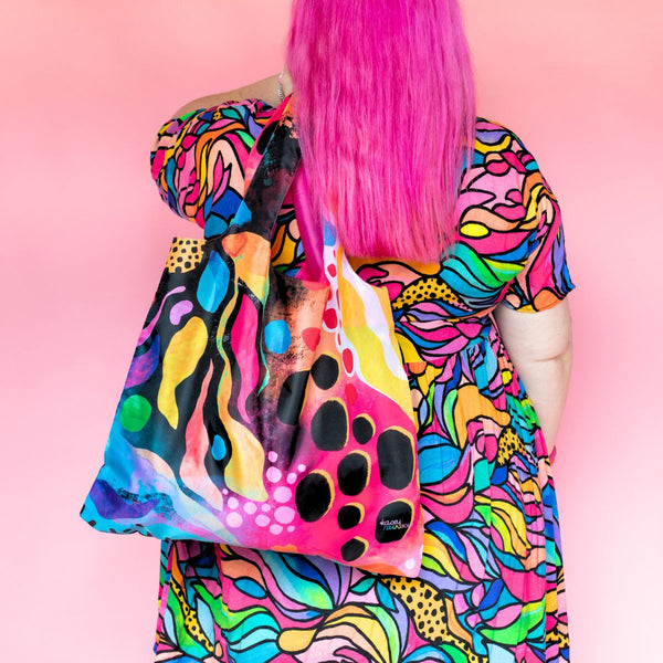 RO x Kasey Rainbow Phoenix Reusable Shopping Bag