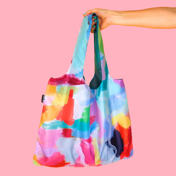 RO x Deb McNaughton Frazzled Reusable Shopping Bag