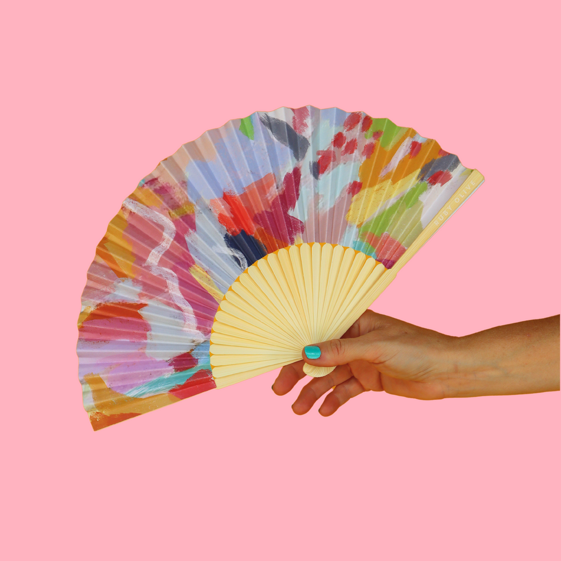 RO x Deb McNaughton Frazzled Hand Fan