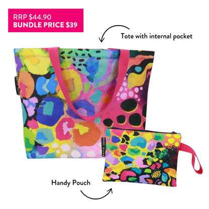 Phoenix Tote and Pouch Bundle