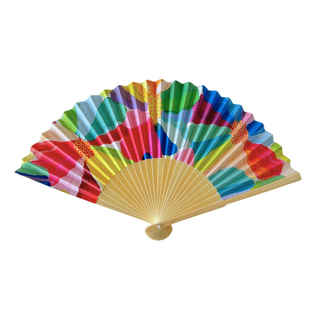 RO x Lordy Dordie Petal Party Hand Fan