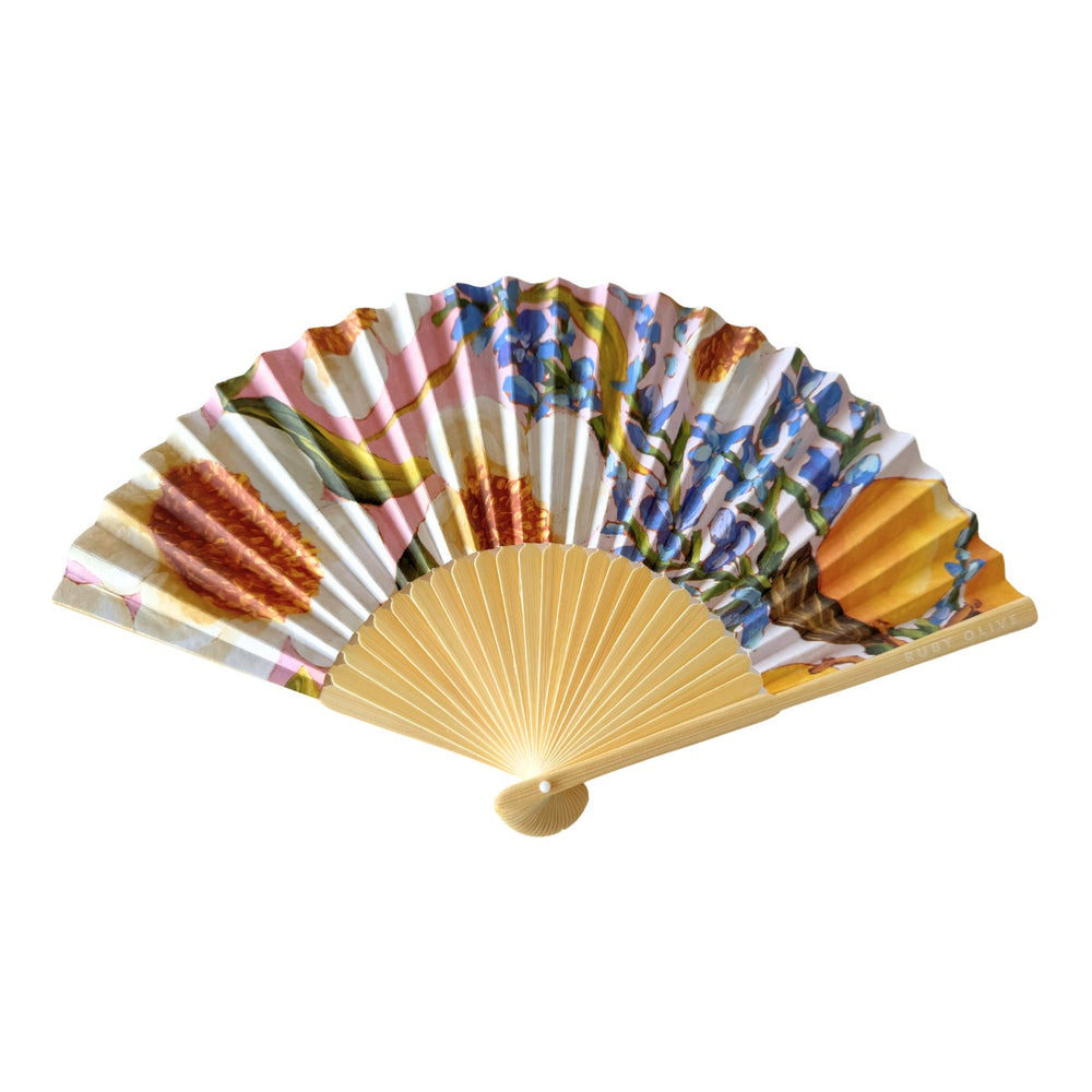 RO x Kate Quinn Lots of Lemons Hand Fan