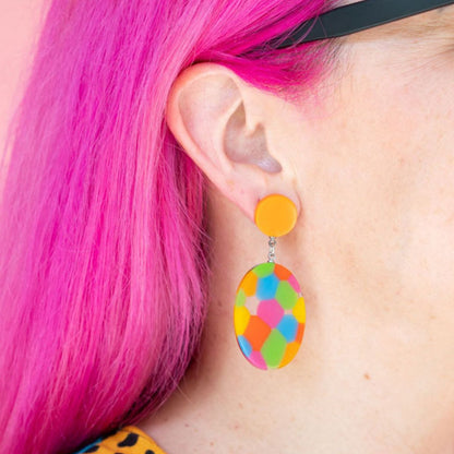 Cheer Squad Artie Drop Earrings - Multi