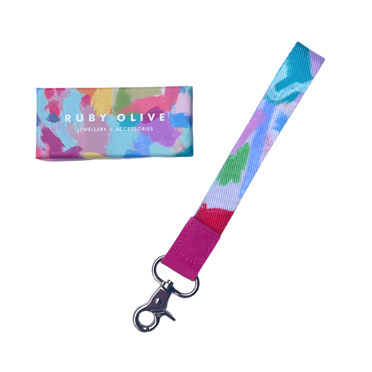 RO x Deb McNaughton Frazzled  Wrist Lanyard