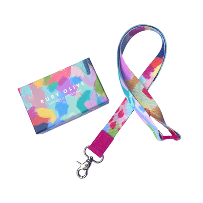 RO x Deb McNaughton Frazzled Lanyard