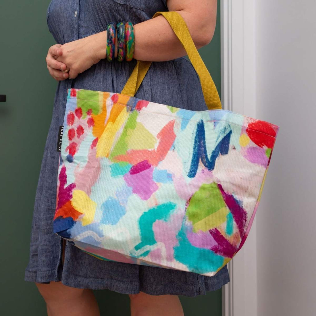 RO x Deb McNaughton Frazzled Tote Bag