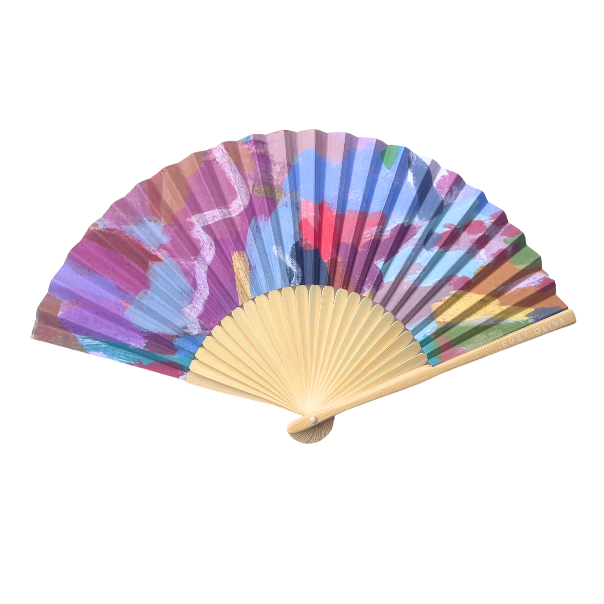 RO x Deb McNaughton Frazzled Hand Fan