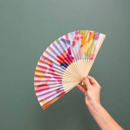 RO x Deb McNaughton Frazzled Hand Fan