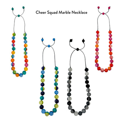 Cheer Squad Marble Necklace