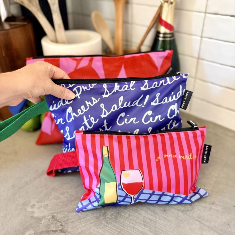 For the love of Wine Trio Pouch