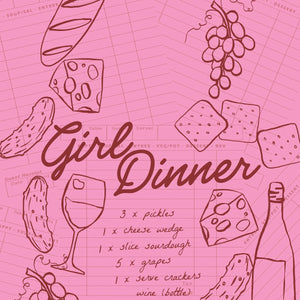 Girl, Dinner Pouch Trio and Shopping Bag Bundle