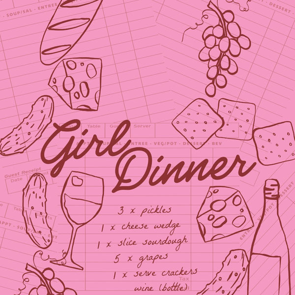 Girl, Dinner Pouch Trio and Shopping Bag Bundle