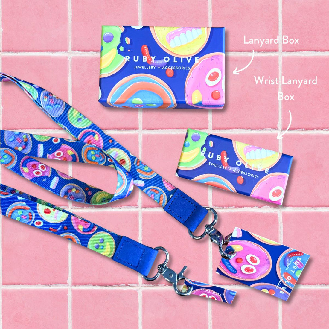 Tea Biscuit Lanyard