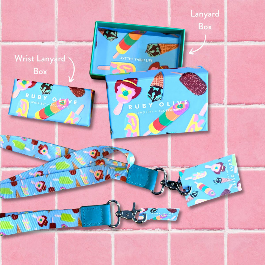 Bubble O Bill Wrist Lanyard