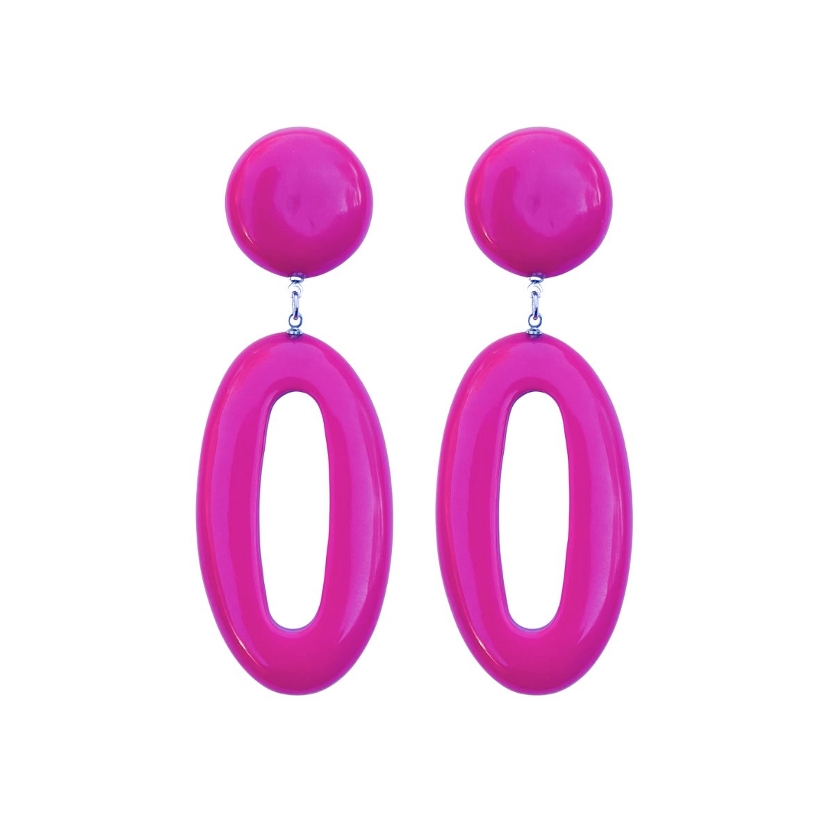 Venus Hoop Drop Earrings